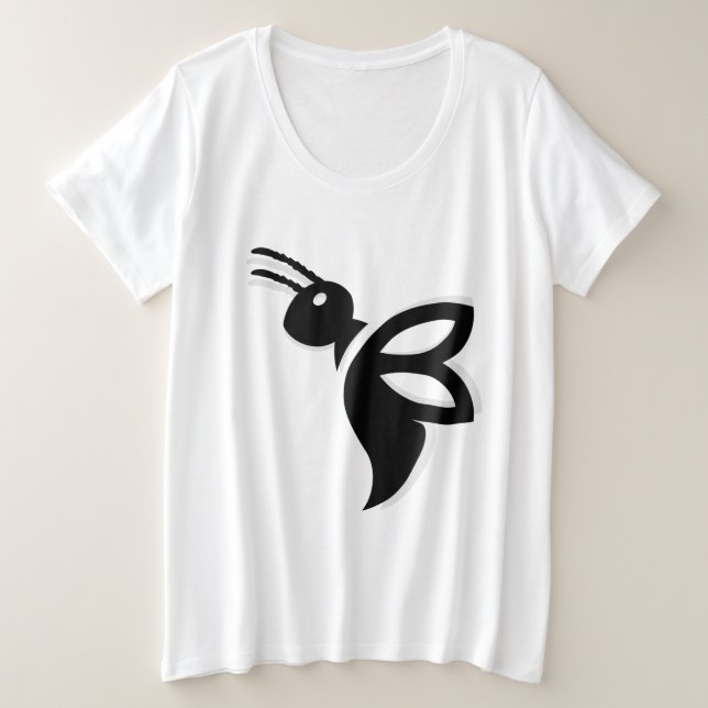 Camiseta Plus Size Melissa (Frente do Design)