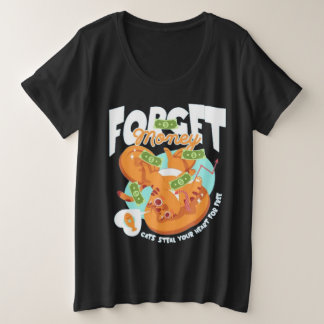 Camiseta Plus Size Men's Basic T-Shirt