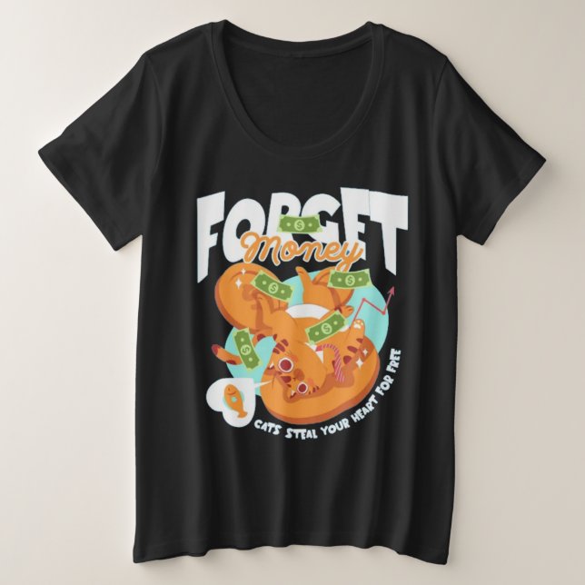 Camiseta Plus Size Men's Basic T-Shirt (Frente do Design)