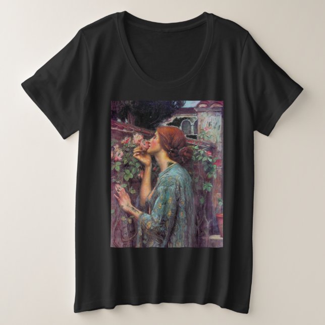 Camiseta Plus Size Meu_Doce_Rosa (Frente do Design)