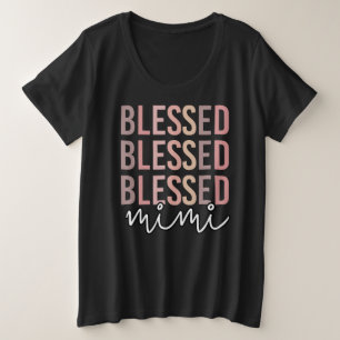 Camiseta Plus Size Mimi Abencoada Presentes para a Avó Mimi