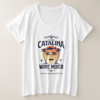 Camiseta Plus Size Misturador de Vinho Catalina