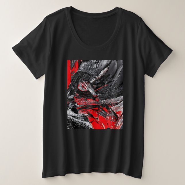 Camiseta Plus Size Molten Soul (Frente do Design)