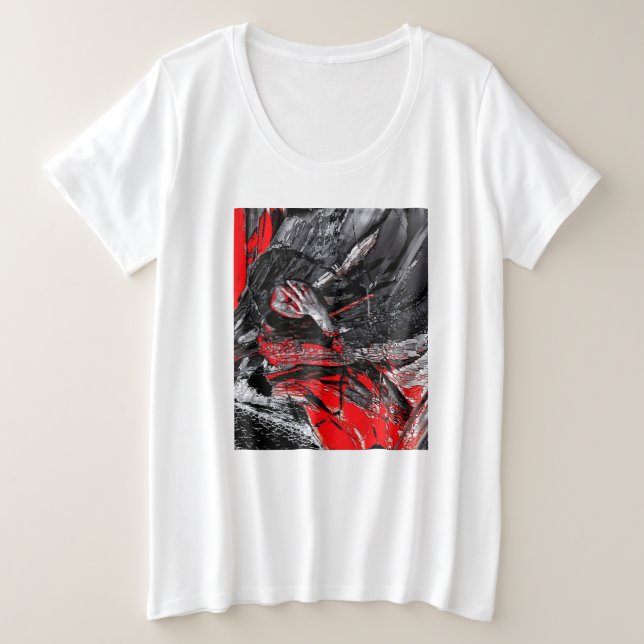 Camiseta Plus Size Molten Soul (Frente do Design)