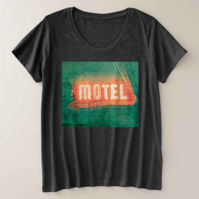 Camiseta Plus Size Motel Antigo (Frente do Design)