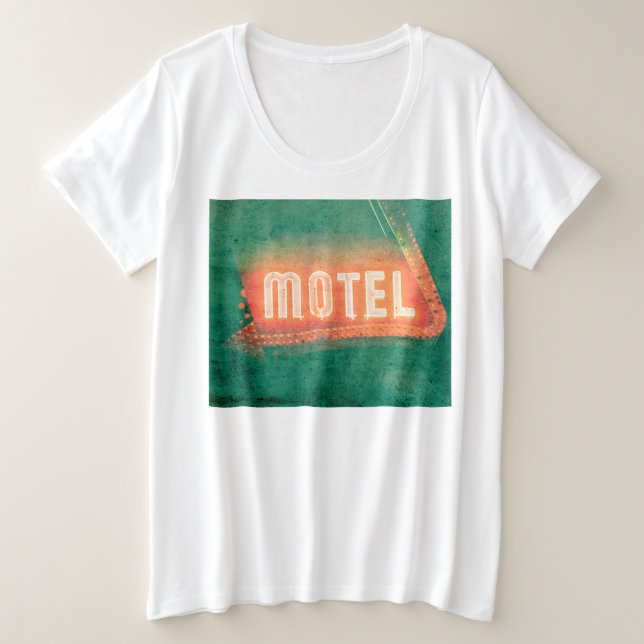 Camiseta Plus Size Motel Antigo (Frente do Design)