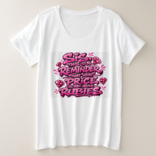 Camiseta Plus Size Mulher virtuosa