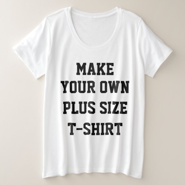 Camiseta Plus Size Mulheres personalizadas costume mais o t-shirt do (Frente do Design)