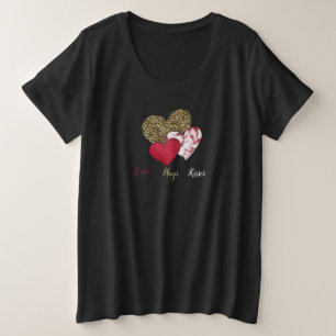 Camiseta Plus Size Namorado selvagem