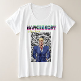 Camiseta Plus Size Narcisista Gigachad
