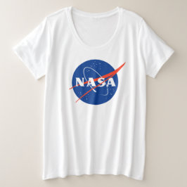 Camiseta Plus Size NASA aprovou mulheres Meatball