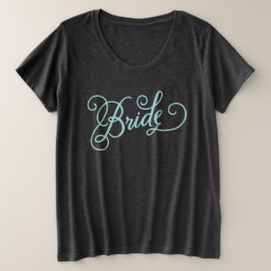 Camiseta Plus Size Noiva Bachelorette Bridal Party