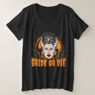 Camiseta Plus Size Noiva ou morrer
