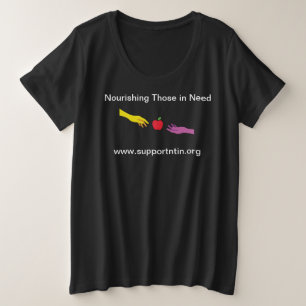 Camiseta Plus Size Nova nutrição de quem precisa mais