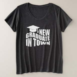 CAMISETA PLUS SIZE NOVO FORMANDO NA CIDADE.