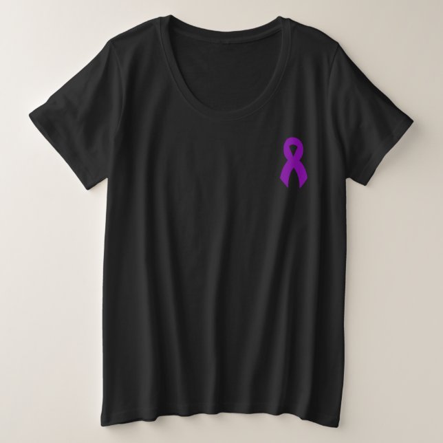 CAMISETA PLUS SIZE O MANEJO DA DOR É PREVENÇÃO DO SUICÍDIO  (Frente do Design)