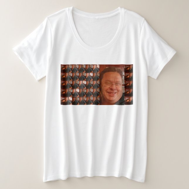 Camiseta Plus Size OhIrmão-50.4 T-Shirt (Frente do Design)