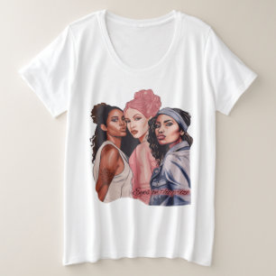 Camiseta Plus Size Olhos no Prêmio