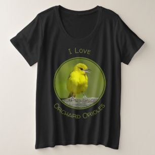 Camiseta Plus Size Orchard Oriole - Fotografia original