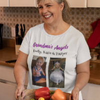 Os anjos da vovó | Fotografias e Nomes Personaliza