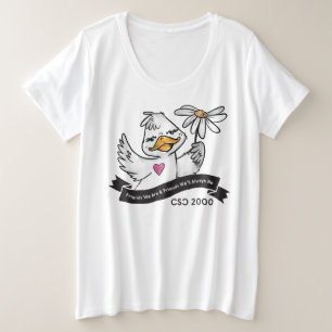 Camiseta Plus Size Padrão Solo Ducky