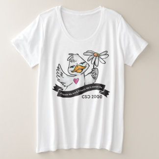 Camiseta Plus Size Padrão Solo Ducky