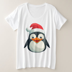 Camiseta Plus Size Pai Natal Waddle