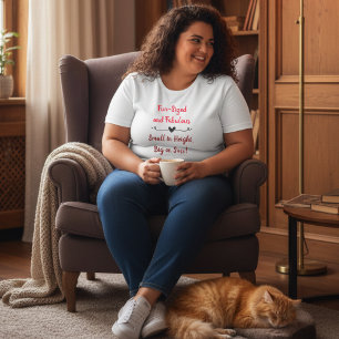 Camiseta Plus Size Palavra Sassy e Fabulosa