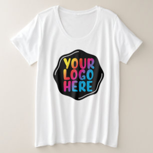 Camiseta Plus Size Para Sua Mãe Nova Mãe, Adicione Seu Logotipo Aqui