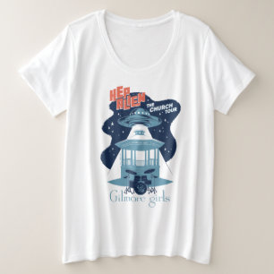 Camiseta Plus Size Passeio pela Igreja da Alienígena Gilmore Girls He