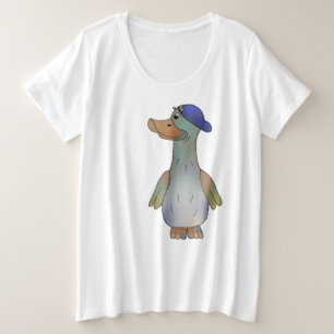 Camiseta Plus Size Pato genial