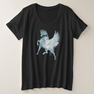 Camiseta Plus Size Pegasus Mitologia Grega Cavalo Alado