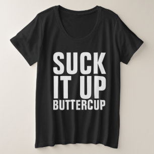 Camiseta Plus Size PEGUE-A NAS T-Shirts DA COPA DE MANTEIGA