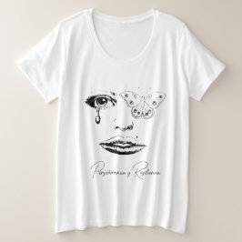 Camiseta Plus Size Perseverancia y Resiliencia