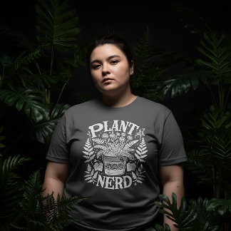 Camiseta Plus Size Plant Nerd T-Shirt
