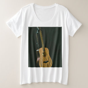 Camiseta Plus Size Presente guitarrista latino