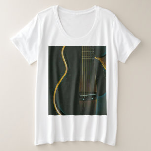 Camiseta Plus Size Presente guitarrista latino