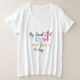 Camiseta Plus Size Presente perfeito para a mãe