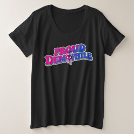 Camiseta Plus Size Proud Demophile