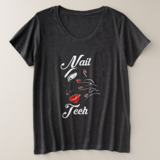Camiseta Plus Size Proud Nail Tech