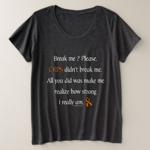 Camiseta Plus Size Quebre-me...CRPS