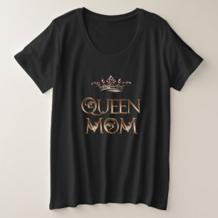 Camiseta Plus Size Rainha Mãe