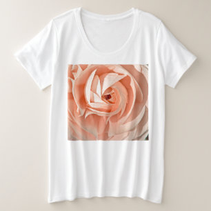 Camiseta Plus Size Ranunculus Swirl