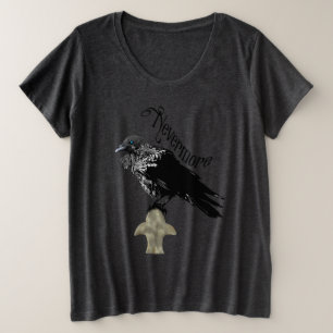 Camiseta Plus Size Raven