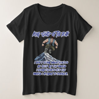 CAMISETA PLUS SIZE REI ‘CHAD’ DO PIQUE”