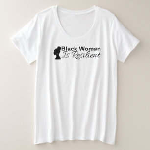 Camiseta Plus Size Resiliente