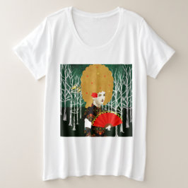 Camiseta Plus Size retrato