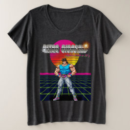 Camiseta Plus Size Retro Gigachad