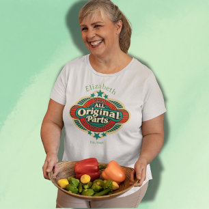 Camiseta Plus Size Retrorna quase todas as peças originais personaliz