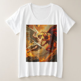 Camiseta Plus Size Rua Michael the Arcanel Plus: Tee feminino